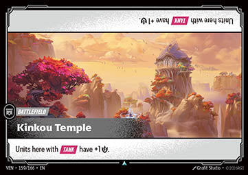 Kinkou Temple - Vendetta (Uncommon) [VEN-159]