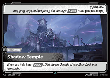 Shadow Temple - Vendetta (Uncommon) [VEN-165]