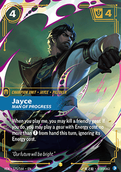 Jayce, Man of Progress - Vendetta (Showcase) [VEN-175]