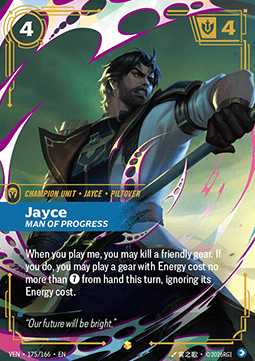 Jayce, Man of Progress - Vendetta (Showcase) [VEN-175]