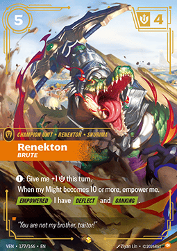 Renekton, Brute (V.3 - Showcase) - Vendetta (Showcase) [VEN-177]