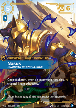 Nasus, Guardian of Knowledge (V.3 - Showcase) - Vendetta (Showcase) [VEN-178]