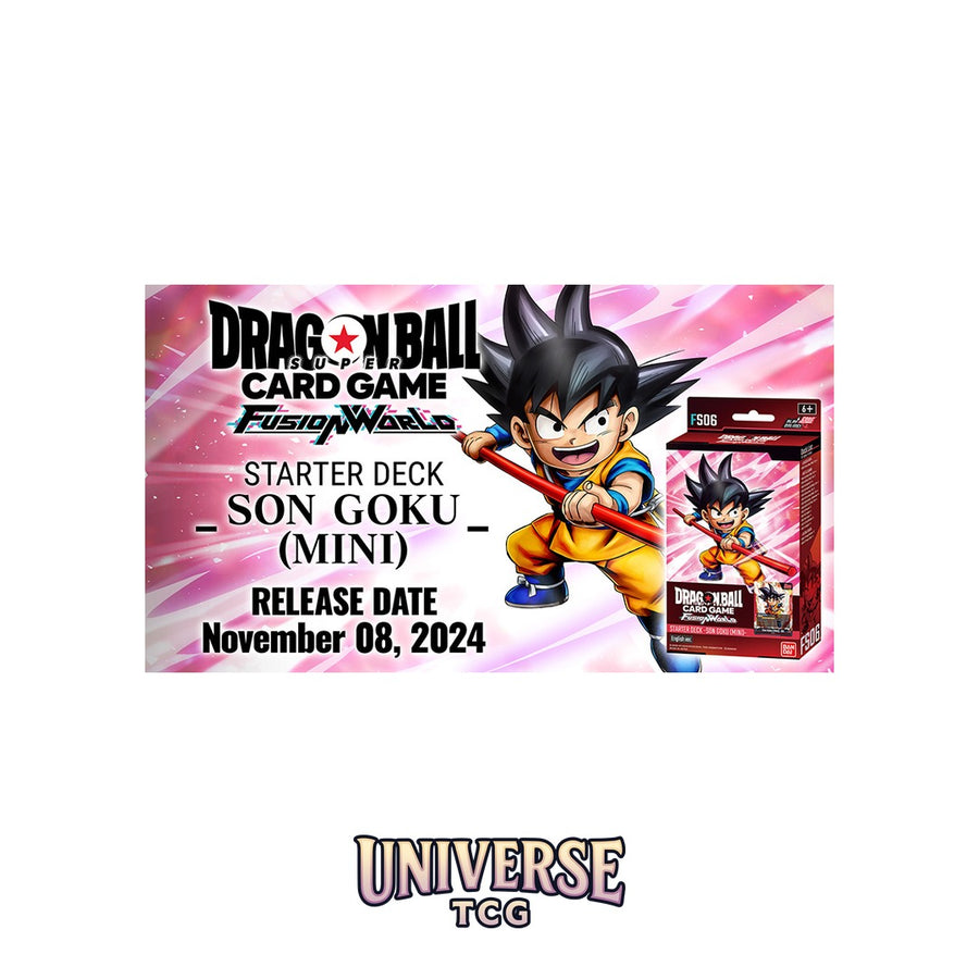 Dragon Ball Fusion World FS06 Starter Deck Son Goku Mini - English