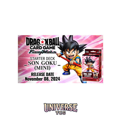 Dragon Ball Fusion World FS06 Starter Deck Son Goku Mini - Asian 🇯🇵