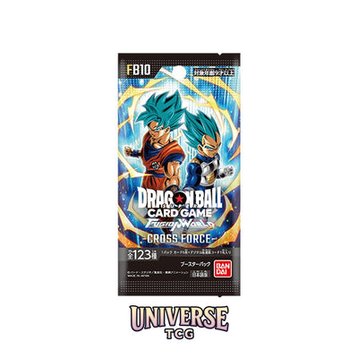 Dragon Ball Fusion World FB10 Booster Box Cross Force - Asian 🇯🇵