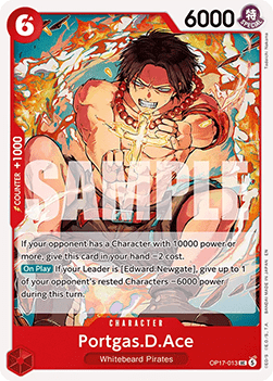 Portgas.D.Ace (OP17-013) - The World’s Strongest Warriors (Uncommon) [OP17-013]