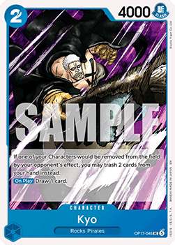 Kyo (OP17-045) (V.1) - The World’s Strongest Warriors (Uncommon) [OP17-045]