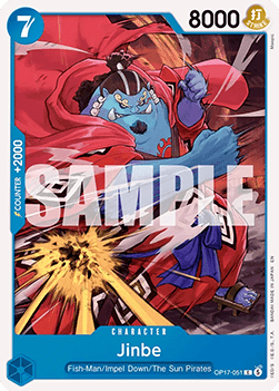 Jinbe (OP17-051) - The World’s Strongest Warriors (Common) [OP17-051]