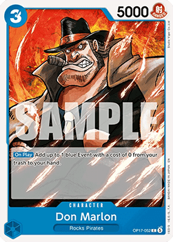 Don Marlon (OP17-052) - The World’s Strongest Warriors (Common) [OP17-052]