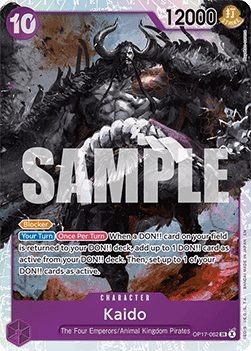 Kaido (OP17-062) (V.1) - The World’s Strongest Warriors (Super Rare) [OP17-062]