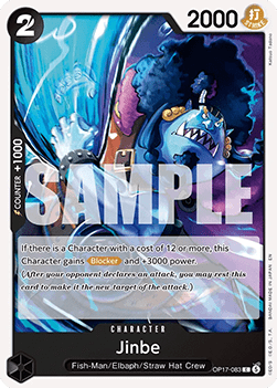 Jinbe (OP17-083) - The World’s Strongest Warriors (Common) [OP17-083]