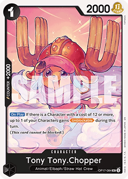 Tony Tony.Chopper (OP17-084) - The World’s Strongest Warriors (Uncommon) [OP17-084]