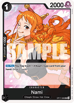 Nami (OP17-086) - The World’s Strongest Warriors (Uncommon) [OP17-086]