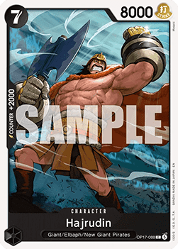 Hajrudin (OP17-088) (V.1) - The World’s Strongest Warriors (Common) [OP17-088]