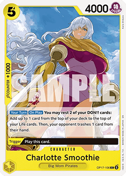 Charlotte Smoothie (OP17-106) - The World’s Strongest Warriors (Common) [OP17-106]
