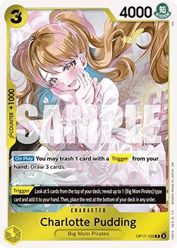 Charlotte Pudding (OP17-109) - The World’s Strongest Warriors (Rare) [OP17-109]