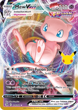 Mew VMAX - 30th Celebration (Ultra Rare) [30C-FST 114]