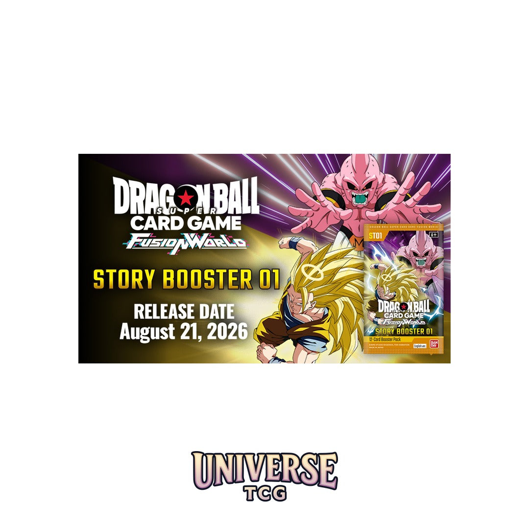 Pre-Order DBS Fusion World ST01 Booster Pack | Universe TCG