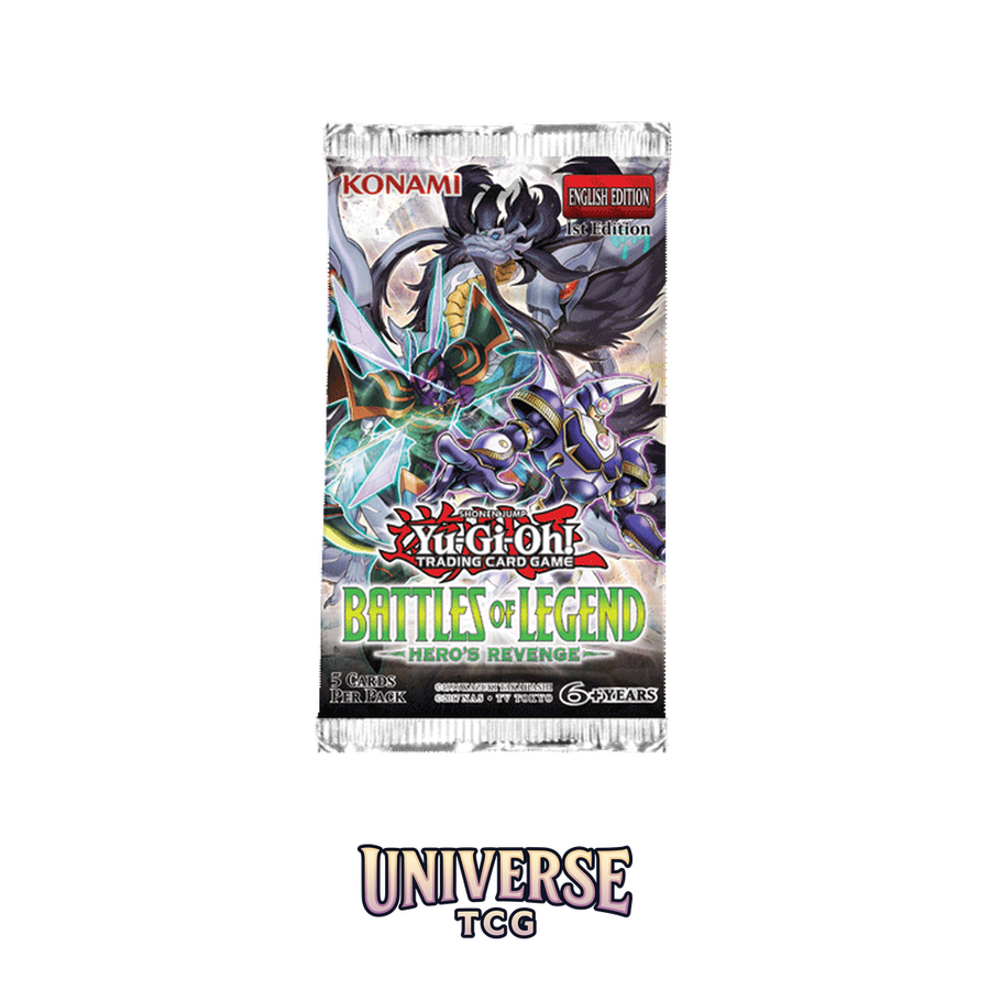 Yu-Gi-Oh! BLHR Booster Pack Battles of Legend: Hero's Revenge - English