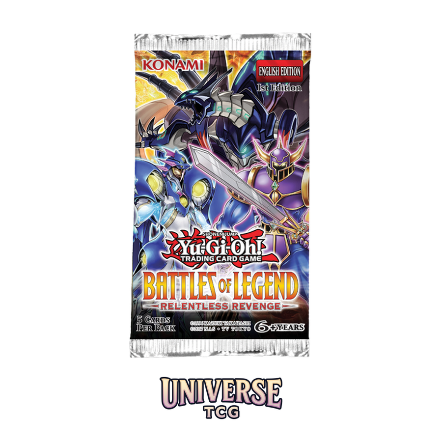 Yu-Gi-Oh! BLRR Booster Box Battles of Legend: Relentless Revenge - English
