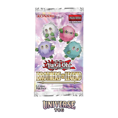 Yu-Gi-Oh! BROL Booster Pack Brothers of Legend - English