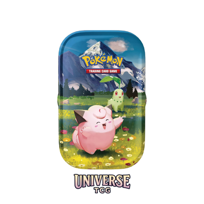 Pokémon TCG: Héroes Ascendentes Mega Evolution Mini Tin (Spanish Edition)