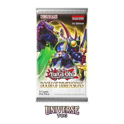 Yu-Gi-Oh! DOOD Booster Pack Doom of Dimensions - English