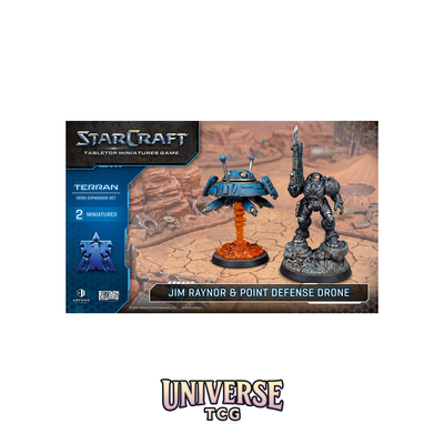 Archon Studio - Starcraft TMG: Terran Hero Expansion Set: Jim Raynor & Point Defense Drone
