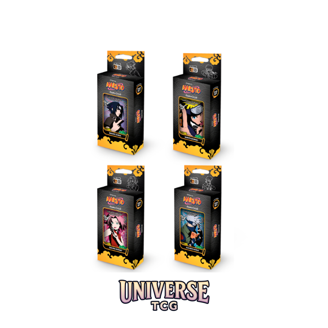 Naruto TCG Team Set 2nd Edition | Starter Decks Pack