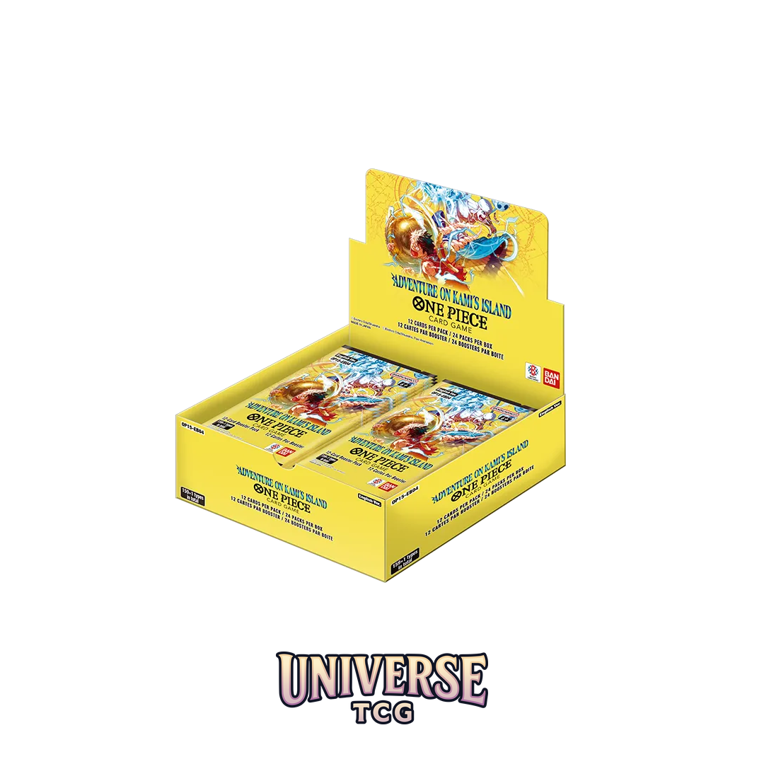 One Piece Card Game OP15-EB04 Booster Box (24 Packs) – Adventure on Kami’s Island - English
