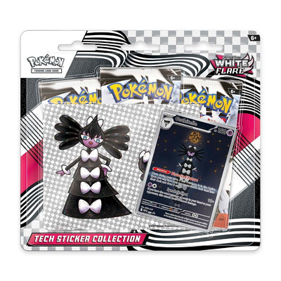 Pokémon TCG: Colección Pegatinas Tech Llama Blanca – Español