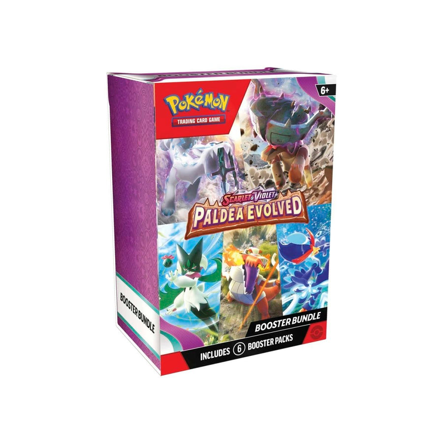 Pokémon TCG: Pack 6 sobres Evoluciones en Paldea – Español