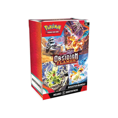 Pokémon TCG: Pack 6 sobres Llamas Obsidianas – Español