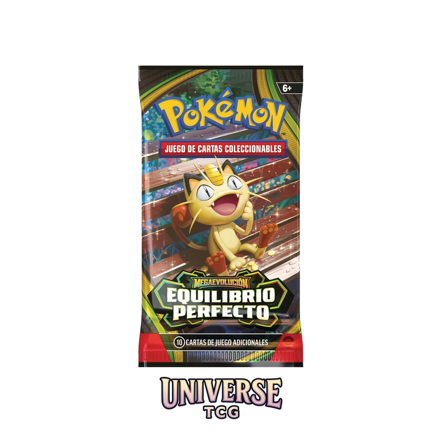 Pokémon TCG Equilibrio Perfecto Booster Pack (Spanish) – 10 Cards Pack