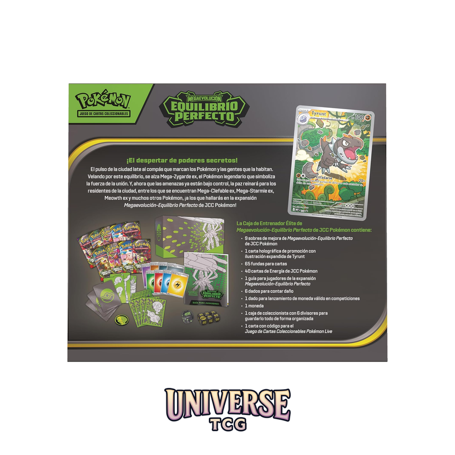 Pokémon TCG: Equilibrio Perfecto Elite Trainer Box (Spanish)