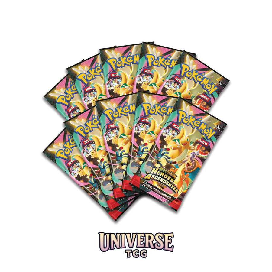 Pokémon TCG Mega Gardevoir Premium Poster Collection (Spanish) – 10 Packs + Promo Card