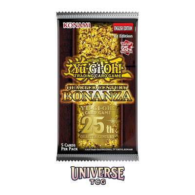 Yu-Gi-Oh! QCB Booster Box Quarter Century Bonanza - English
