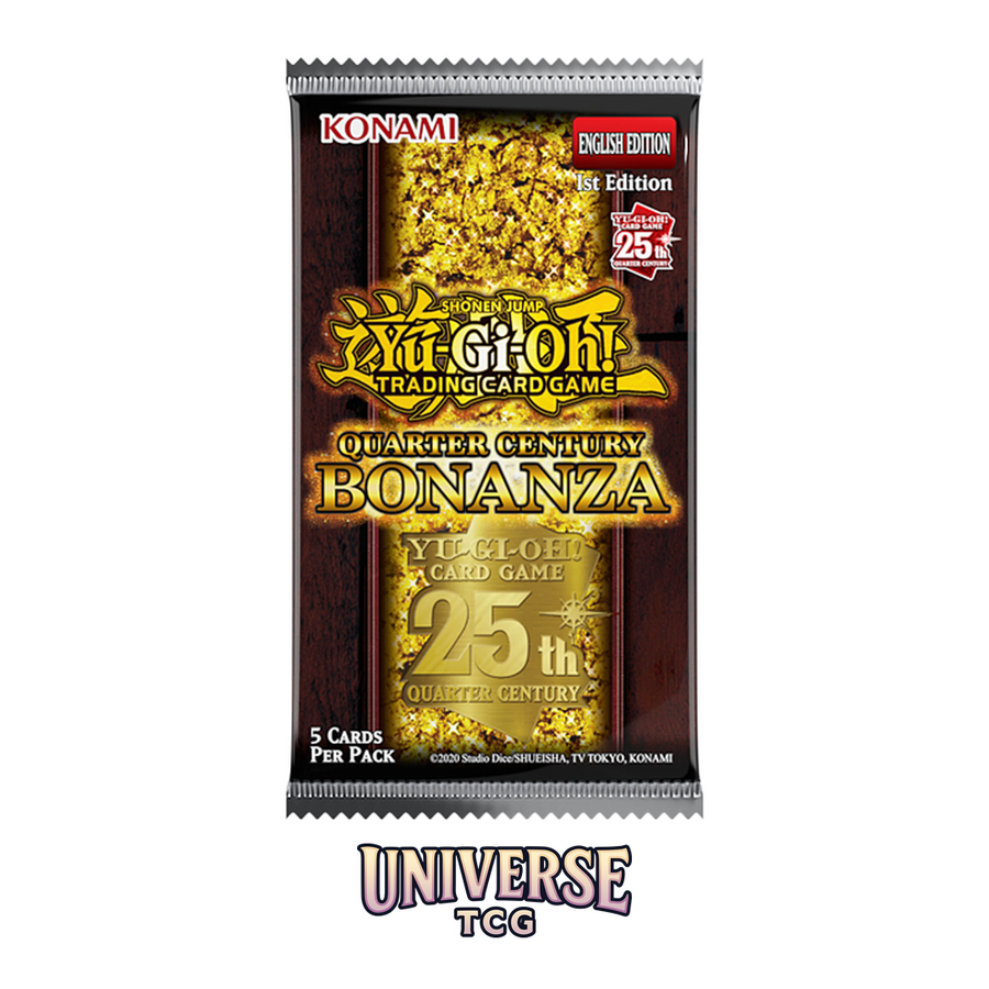 Yu-Gi-Oh! QCB Booster Pack Quarter Century Bonanza - English