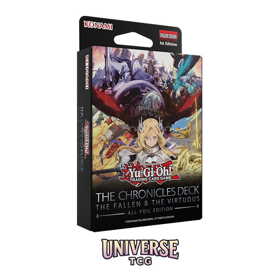 Yu-Gi-Oh! SDCA Structure Deck THE CHRONICLES DECK: The Fallen & The Virtuous (All-Foil Edition) - English
