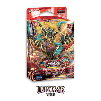 Yu-Gi-Oh! SDFK Structure Deck Structure Deck: Fire Kings - English