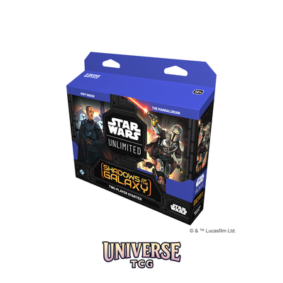 Star Wars Unlimited TCG – Shadows of the Galaxy: Sombras de la galaxia Caja inicio
