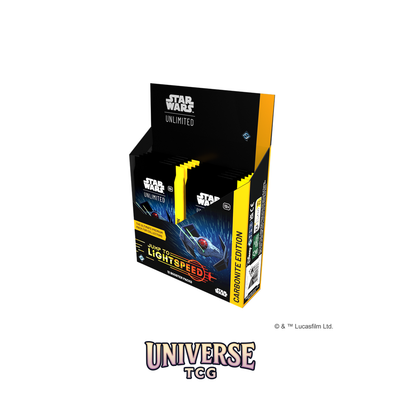 Star Wars Unlimited TCG – Jump to Lightspeed: Jump to Lightspeed Carbonite Boosters (12)
