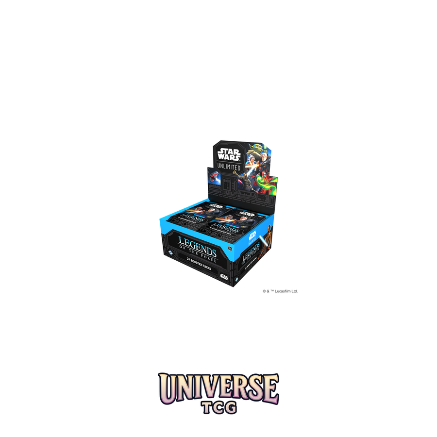 Star Wars Unlimited TCG – Legends of the Force: Leyendas de la Fuerza Expositor Sobres (24)