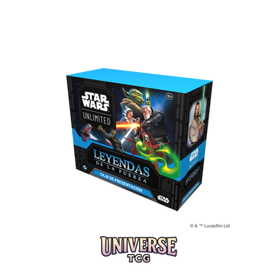 Star Wars Unlimited TCG – Legends of the Force: Leyendas de la Fuerza Caja de presentación