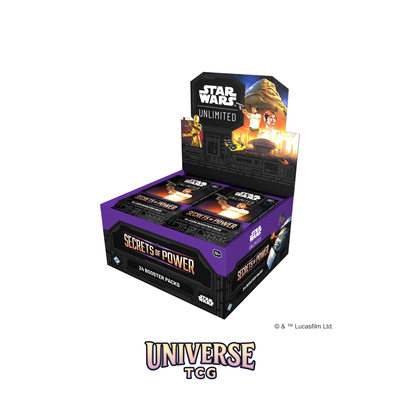 Star Wars Unlimited TCG – Secrets of Power: Secrets of Power Booster Display (24)