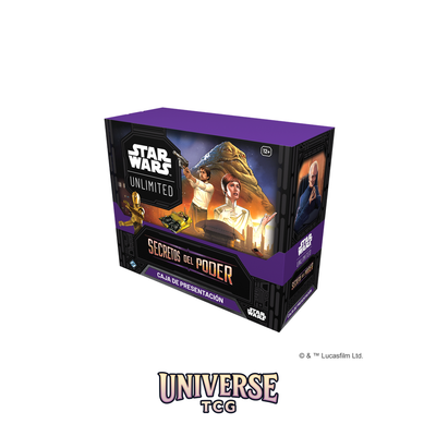 Star Wars Unlimited TCG – Secrets of Power: Secretos del Poder Caja de presentación