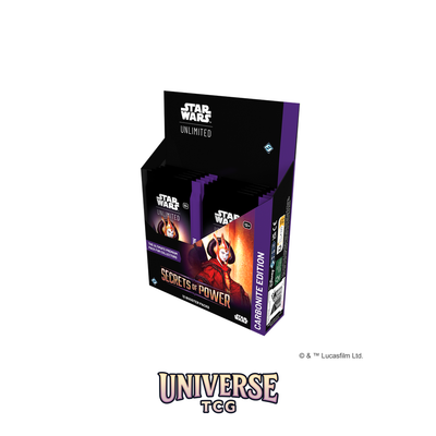 Star Wars Unlimited TCG – Secrets of Power: Secrets of Power Carbonite Boosters (12)