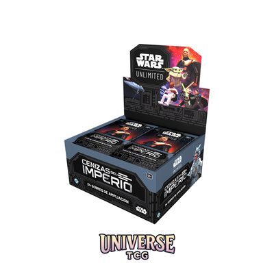 Star Wars Unlimited TCG – Ashes of the Empire: Cenizas del Imperio Expositor sobres (24)