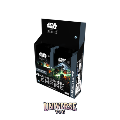 Star Wars Unlimited TCG – Ashes of the Empire: Ashes of the Empire Carbonite Booster Display