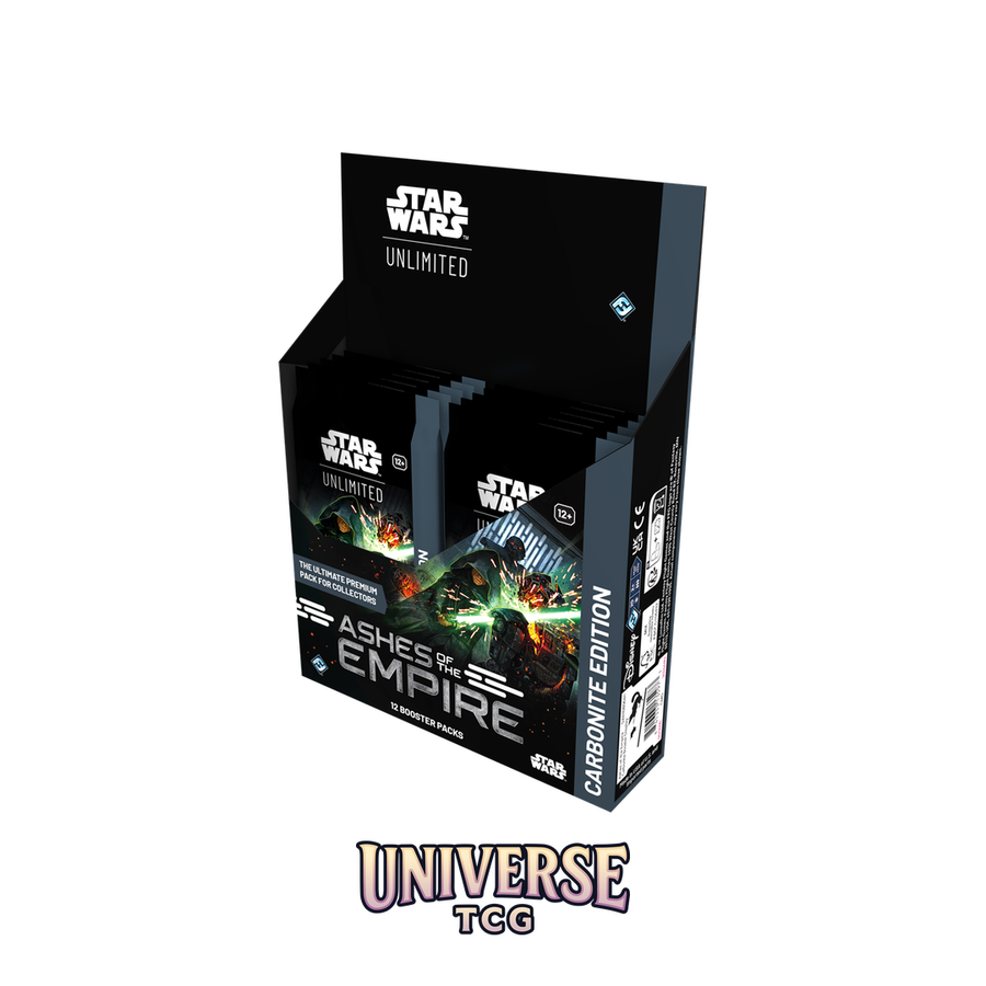 Star Wars Unlimited TCG – Ashes of the Empire: Ashes of the Empire Carbonite Booster Display